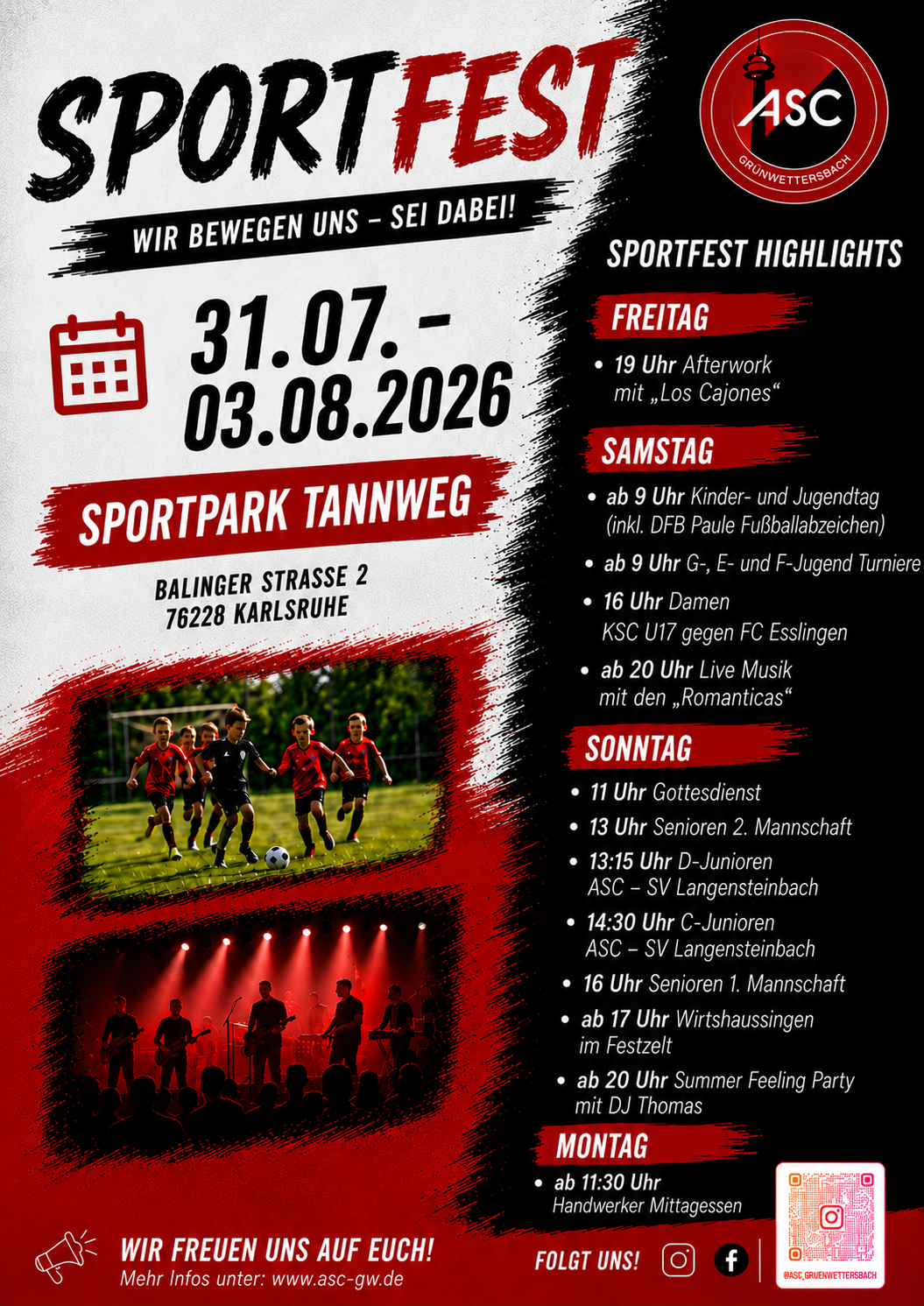 Sportfest 2026🖤❤️